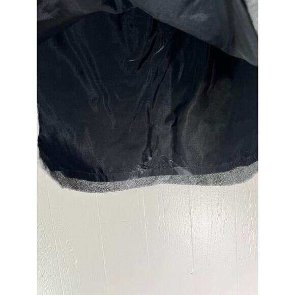 Pendleton Gray Wool Lined Pencil Skirt Size 8 - Picture 3 of 5
